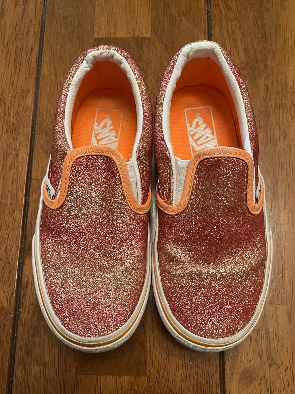 Vans Kids Slip-On Glitter Sneakers